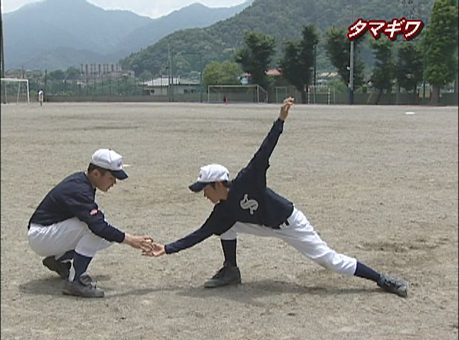 選手のセンスを引き出す!野球体操